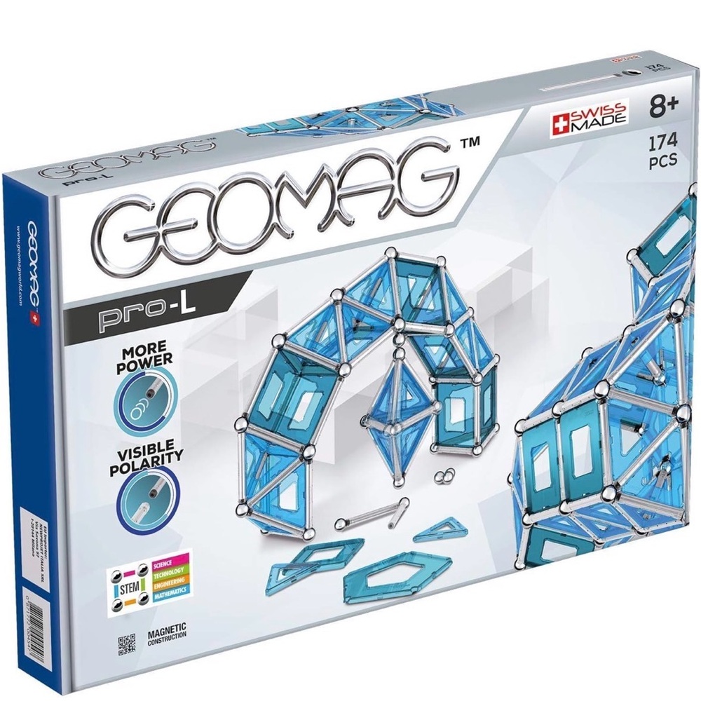 Geomag Pro-L Magnetic Construction Set 174Pcs